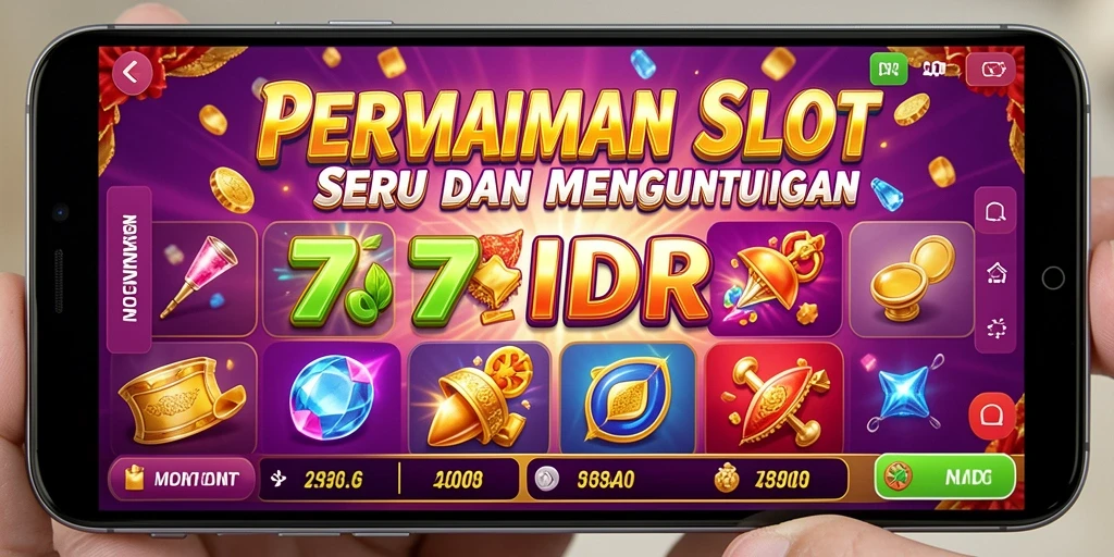 Tangkapan layar permainan Slot 777IDR dengan grafis menarik.