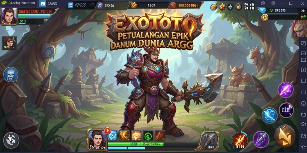 Gameplay ARPG yang menegangkan dan menarik di EXOTOTO.