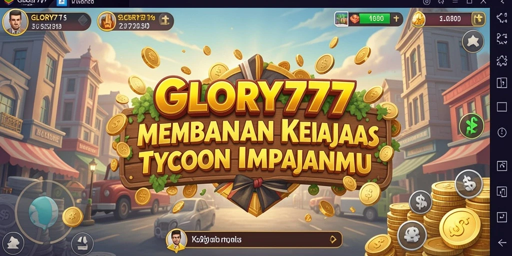 Tampilan gameplay Tycoon yang menarik dan interaktif di GLORY777.