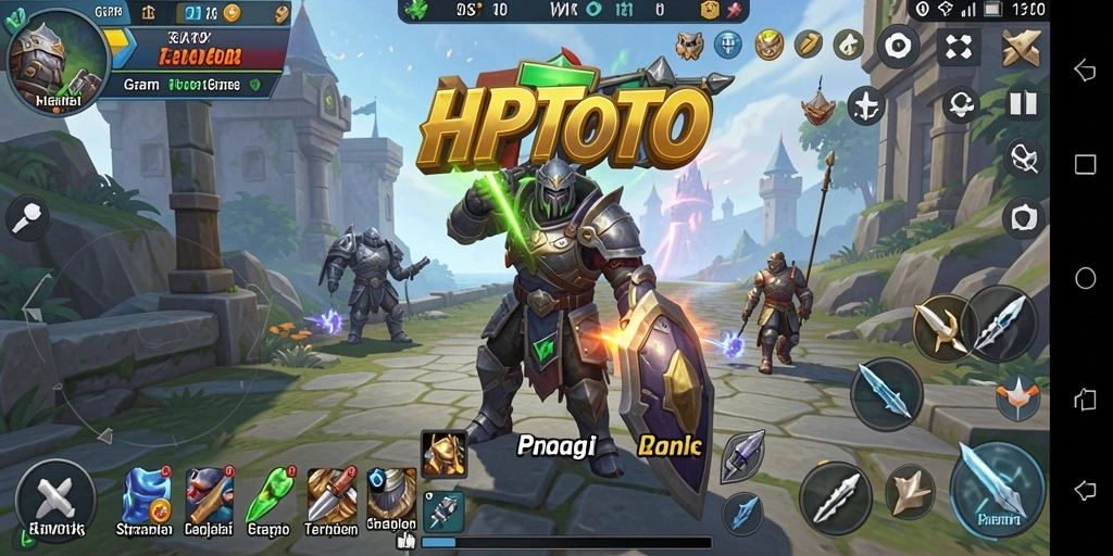 Screenshot HPTOTO menunjukkan momen epik dalam pertempuran strategi.
