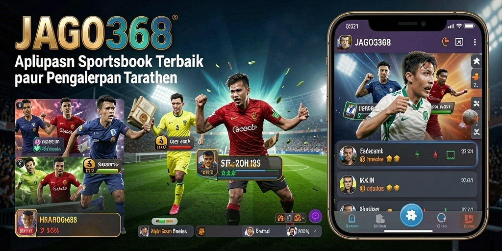 Tampilan antarmuka JAGO368 yang menarik saat menampilkan taruhan olahraga.