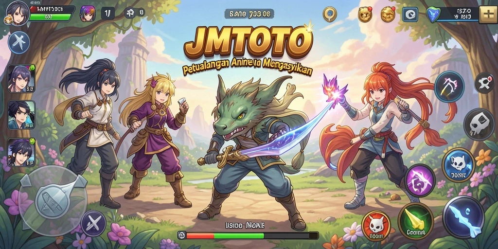 Tampilan gameplay menarik dalam JMTOTO dengan grafis yang menonjol.