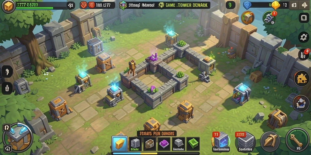 Screenshot gameplay L777 menampilkan strategi menaklukkan musuh.