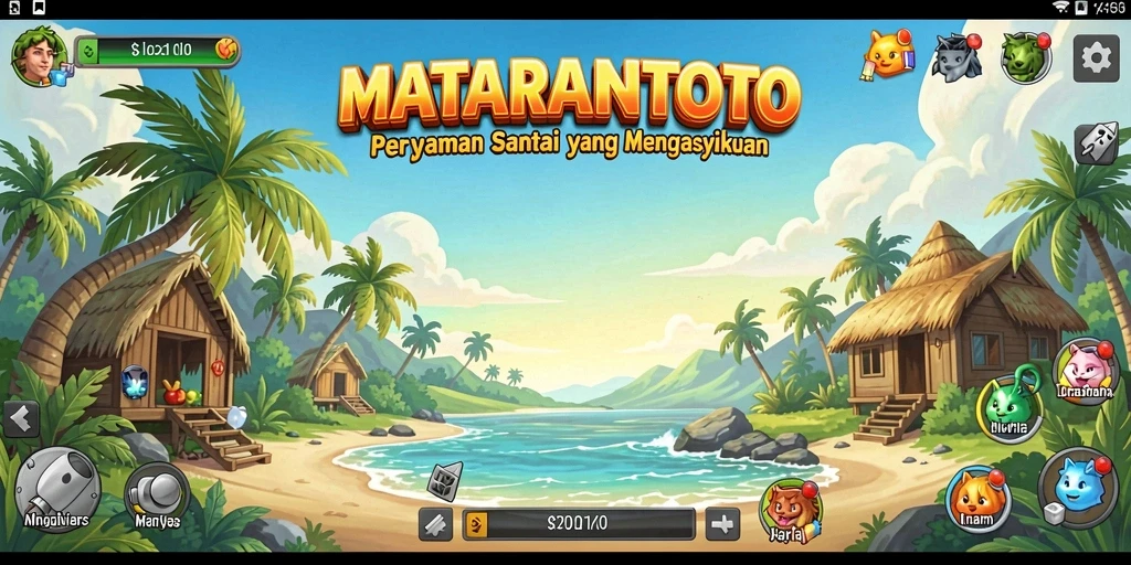 Tampilan permainan <strong>MATARAMTOTO</strong> yang menarik dan seru.