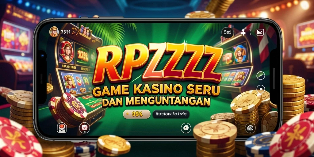 Screenshot gameplay RPZZZ menampilkan suasana kasino yang menghibur dan menarik.