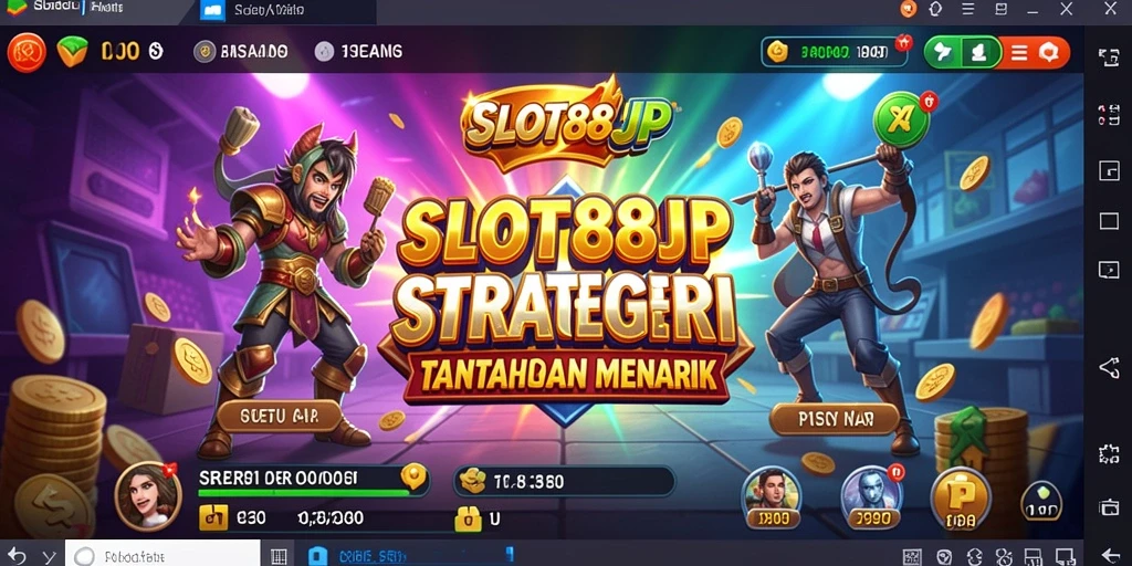Screenshot utama SLOT88JP menampilkan gameplay strategi yang mendebarkan.