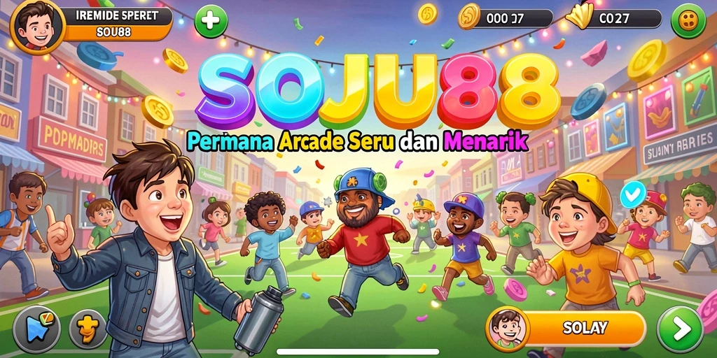 Tampilan gameplay seru SOJU88 dengan berbagai tantangan menarik.